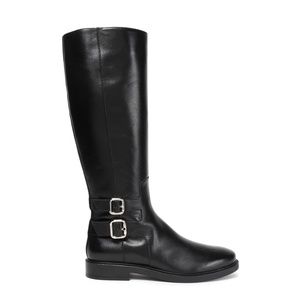 Tod's Buckled leather knee boots